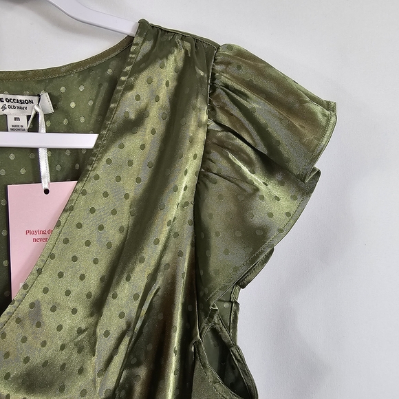 Old Navy Olive Maxi Dress - Picture 5 of 9